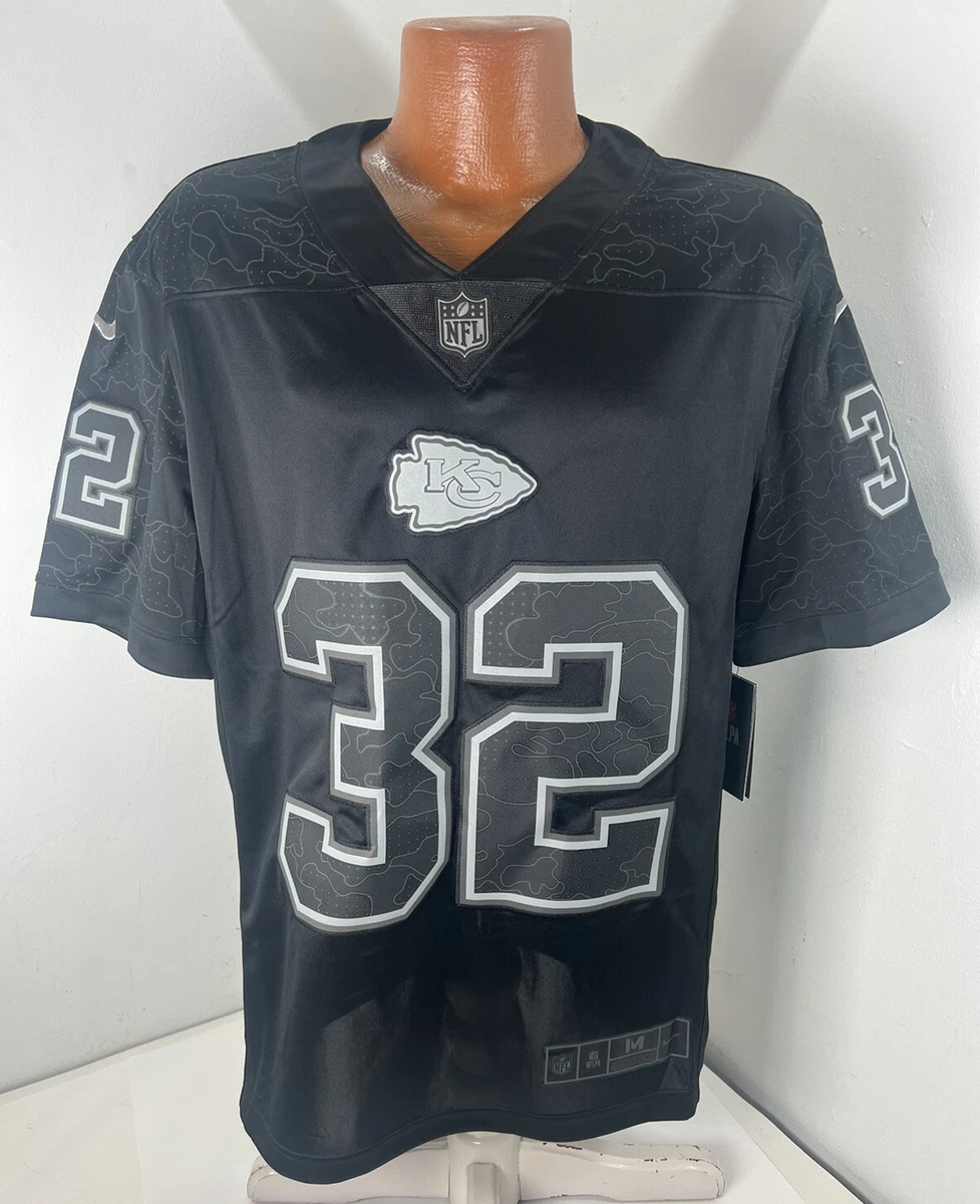 Nike Kansas City Chiefs No32 Tyrann Mathieu Olive/Camo Men's Super Bowl LV Bound Stitched NFL Limited 2017 Salute To Service Jersey