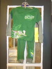 WDW Disney Pixar Toy Story Buzz Lightyear Pajamas PJ Pals Size 3 New With Tags