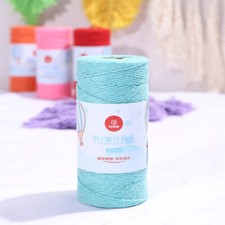 Bakers Cotton Twine 1mm Cord Spool 100 mtrs - Blue