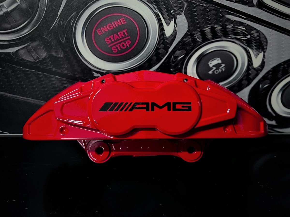 Genuine Mercedes W176 A45 AMG Front Left Red Brembo Brake Caliper