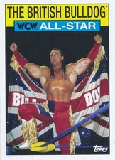 #25 THE BRITISH BULLDOG 2016 Topps WWE Heritage WCW ALL-STAR