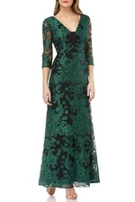 JS Collections Embroidered Lace Gown Size 4
