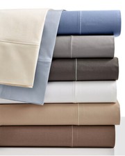 Hotel Collection 2 Standard Shams, 100 Cotton, 525TC, Gray