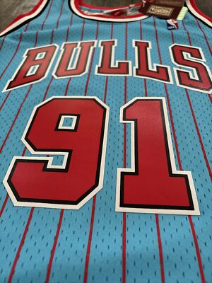 Mitchell & Ness 'Dennis Rodman' Chicago Bulls 1995-96 Jersey