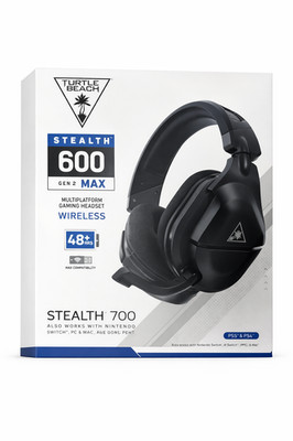 Turtle Beach Stealth 600 Gen 2 Max USB Gaming Headset for PS4 & PS5   Black