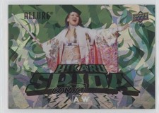 2024 Upper Deck Allure AEW Horizontal SP Green Quartz 40/99 Hikaru Shida 1u6