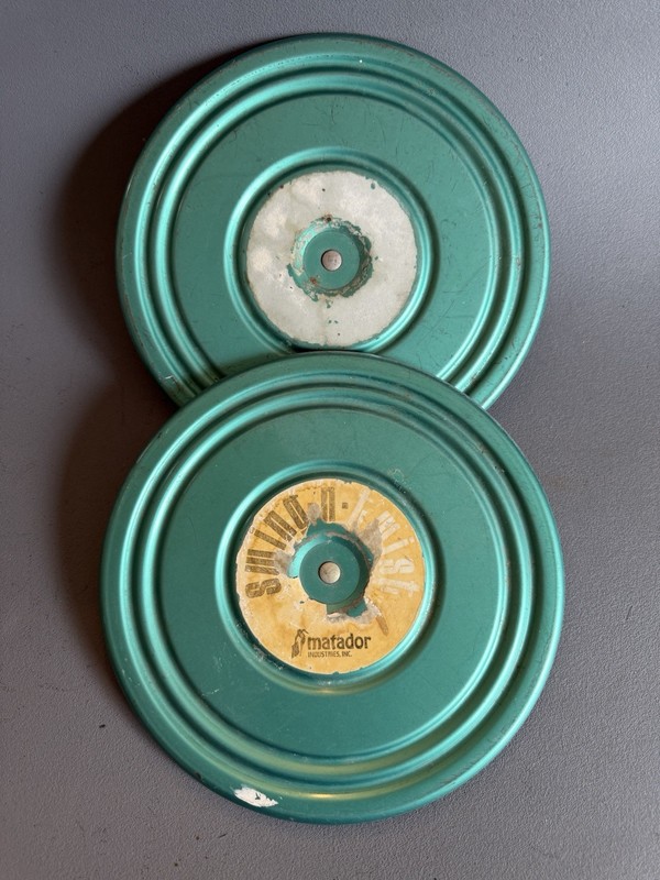 Matador Swing-n-Twist Exerciser Disc Lot Of 2 Vintage 60's VG Used Condition