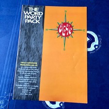 THE WORD PARTY PACK Oracle Flyer with UK Midlands Wolverhampton 1995 Rave Flyer
