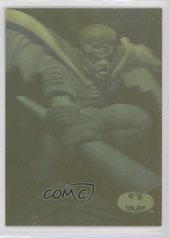 1996 DC Batman Holo Series Gold - Batman Cards
