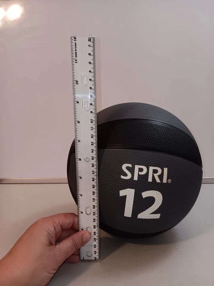 Medicine Ball - Exercise Workout Ball 12lbs - Image 2 of 4