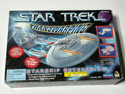 Star Trek Transwarping Starship Enterprise Factory Sealed Playmates 16077 NIB