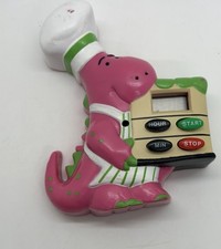 Vintage Fridge Magnetic Chef Dinosaur Digital...