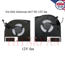 12V New CPU+GPU Cooling Fan for Dell Alienware M17 R2 P41E P41E001 DFS652512PN0T