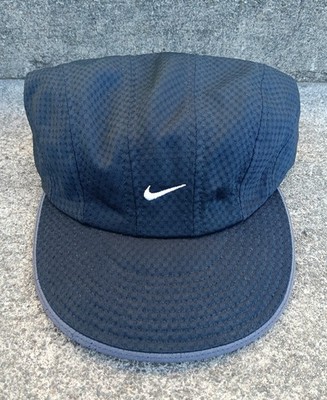 Vintage Nike Y2K 7 Panel 3m Reflective Mesh Running Hat Cap