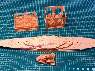 3D Printed 1/700 Resin Russian Battleship Arkhangelsk(full Hull/waterline)