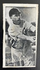 1923 W572 Baseball Strip Card Vic Aldridge Chicago Cubs