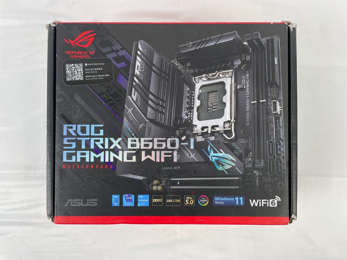 ASUS ROG Strix B660-I Gaming WiFi LGA 1700 Mini-ITX Intel