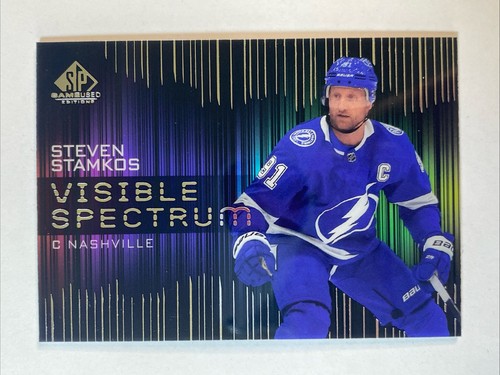 STEVEN STAMKOS 2024-25 Upper Deck SP Game Used Visible Spectrum #16 SP