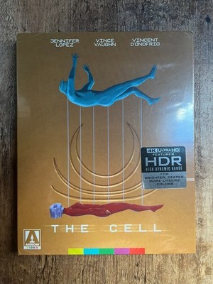 The Cell - Limited Edition w. Slipcover (4K UHD Blu-ray, 2000, Region Free) NEW