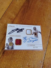 2024 Keepsake Sport Edition Ja'Corey Brooks/Ty Simpson Dual Auto Patch #21/50