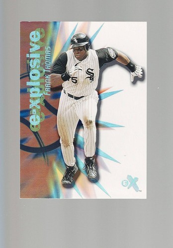 Frank Thomas #20 — 2000 Fleer EX baseball card
