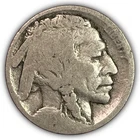 1913-D Type 2 Flat Ground Buffalo Nickel Almost Good AG Coin #27727