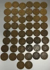 Indian Head Penny Roll of 50 1900's Indian Head Cents Lot of 50 -4205