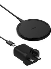 Belkin Wireless Charging Pad 15W Qi Charger, Charging Station for Apple Samsung