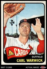 1965 Topps #357 Carl Warwick Cardinals 7 - NM