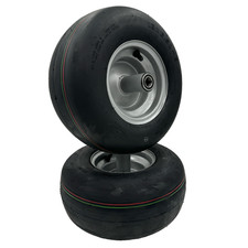 Set of 2 - 13x6.50-6 Wheels, Compatible with Hustler Part 604717, Raptor