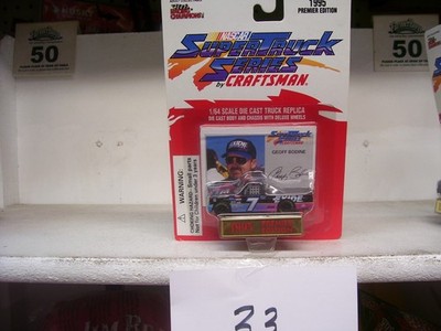 1995 1/64 #7 GEOFF BODINE EXIDE SUPER TRUCK SERIES RACING CHAMPIONS FORD