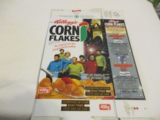KELLOGGS CEREAL BOX CORN FLAKES 30 YEARS STAR TREK