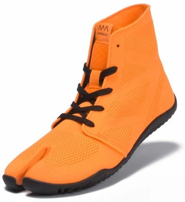 MARUGO Sports Jog II Tabi Split Toe Orange Unisex Ninja Outdoor Training Sneaker