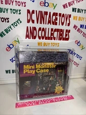 Mini Monster Play Case 1980 Remco Vintage Playset Universal Monsters AFA 80 🔥