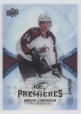 2017-18 Upper Deck Ice Ice Premieres 144/999 Anton Lindholm #131 2d8