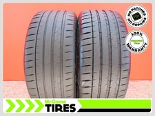 2 Michelin Pilot Sport 4s Xl 22535zr19 Used Tires 8.032 Tread 88y No Patches