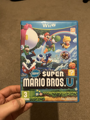 New Super Mario Bros U Nintendo Wii U Game - Picture 1 of 4