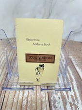 Authentic Louis Vuitton Repetoire Address Book Diary Yellow Book Used Rare USA