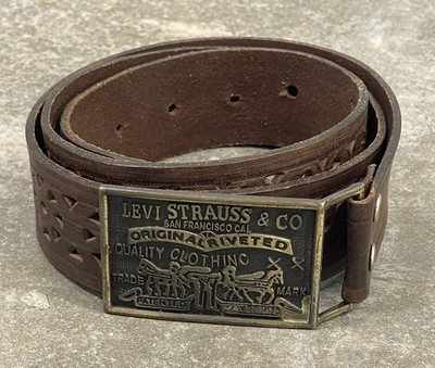 Leather Belt Levis Western Belt Western Belt Brown Levi's® US