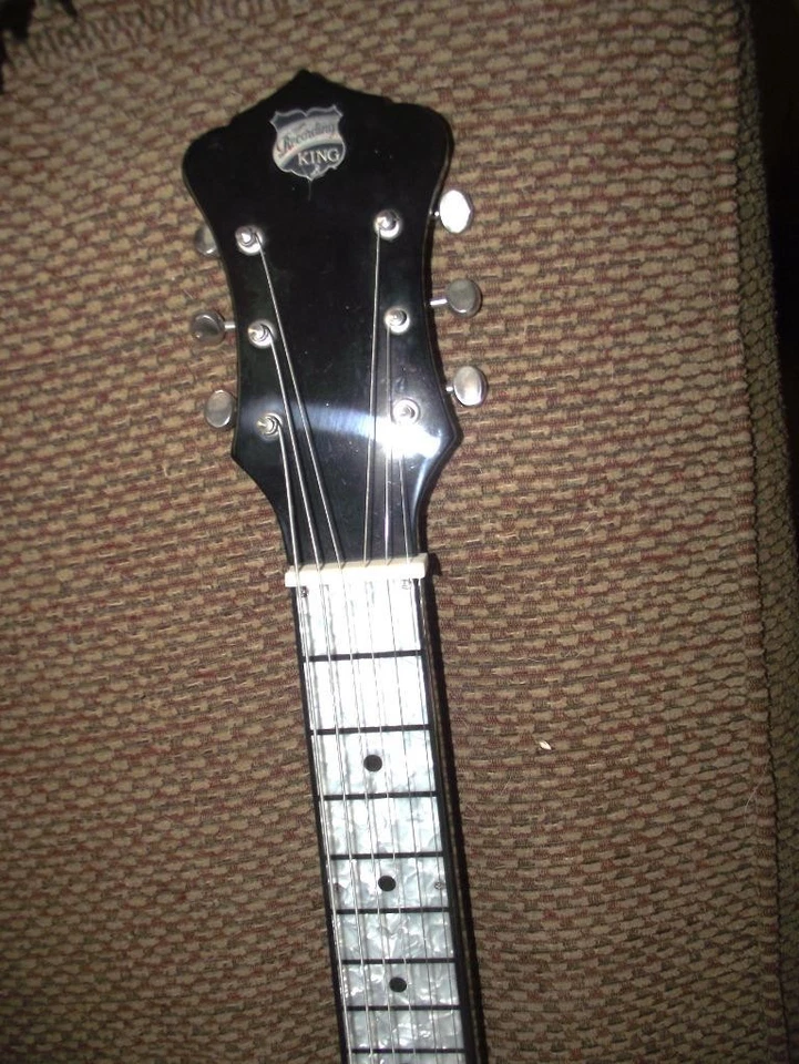 GUITARRA ELÉCTRICA DE SEIS CUERDAS GRADING KING LAP STEEL, SUNBURST, NUEVA Foto 4 de 4