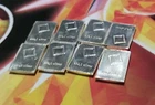 Valcambi 1 Gram 999 Pure Silver Bars