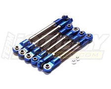 Titanium Turnbuckle Set(6) for Traxxas 1/10 Rustler 2WD & Stampede 2WD 3139 3641