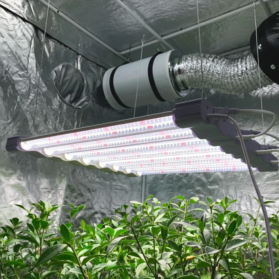 LED Grow Light Full Spectrum  Linkable Seedling Veg Hydroponic Grow Lamp - Image 3 of 4