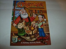 Christmas A Holiday Activity Book With Santa And Elf