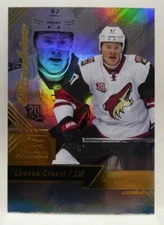LAWSON CROUSE 2016-17 Fleer Showcase Flair Showcase Row 0 Seat 43