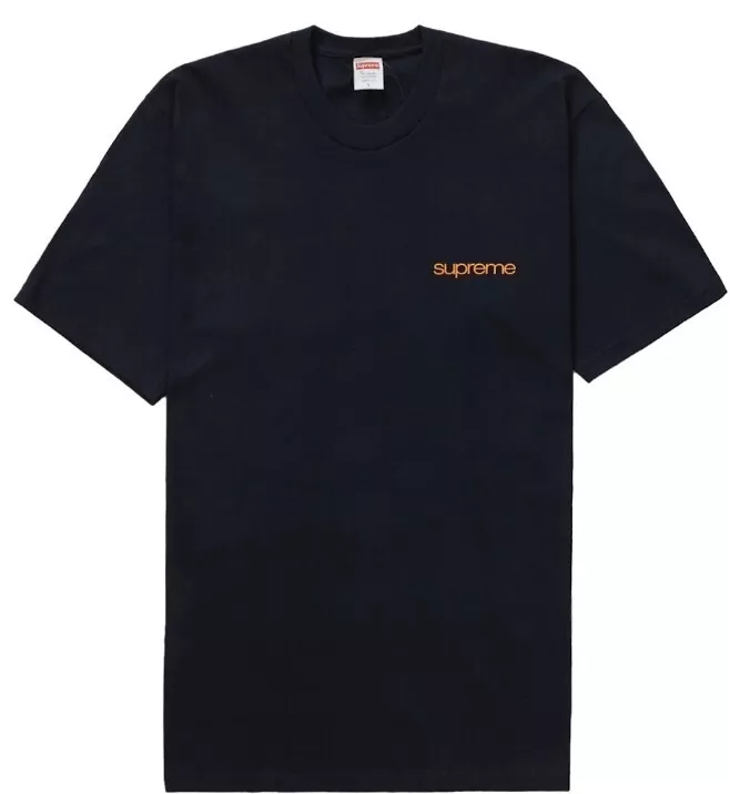 Tee shirt Supreme NYC (homme moyen américain) marine   NEUF DANS SON SAC AUTHENTIQUE RARE