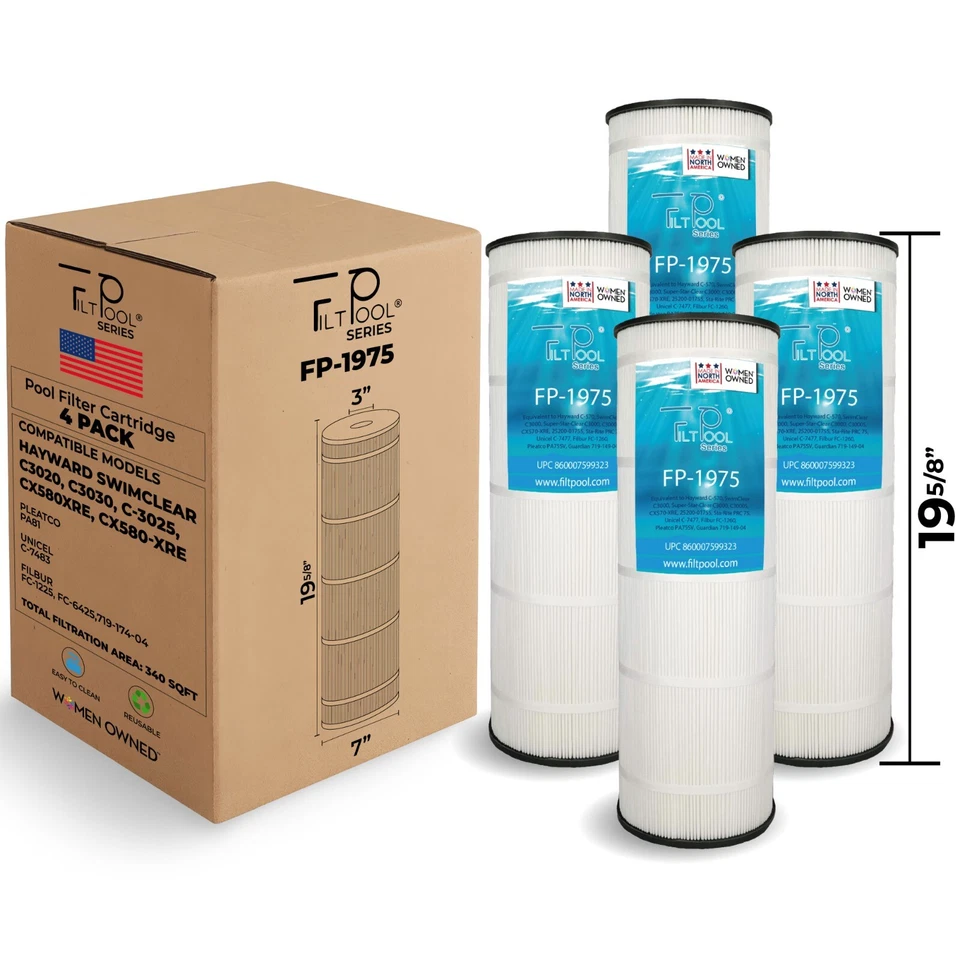 FP-1975 Pool filter Hayward CX580XRE, SwimClear C3020, C3030, C-3025, CX580-XRE - Image 2 of 4