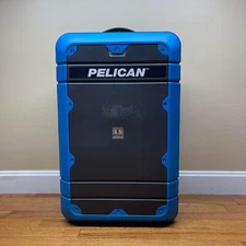 Pelican Elite Luggage Series DAMAGED - Glue Residue - No combo Lock - USED