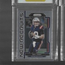 2021 Prizm Football Mac Jones New Recruits Rookie #NR-5 Patriots RC