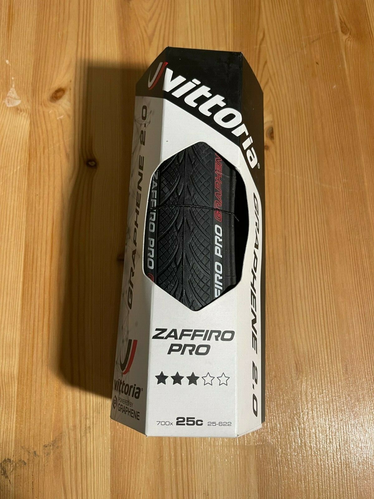 Vittoria ZAFFIRO Pro IV G2.0 Tire 700 X 25 Clincher Folding Black 60tpi